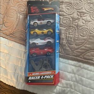Hot wheels speed racer normal size cars unopened